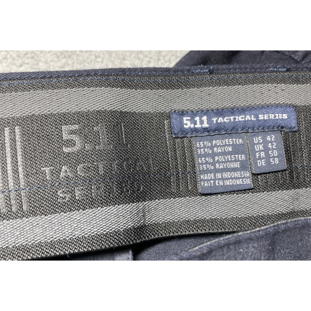 511 Pants Men's 42 (38x30) Black Straight ‎ Paratrooper EMS EMT Gorpcore STAINS - Picture 13 of 16